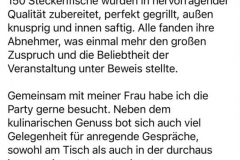 Feedback Daniel Blaschke